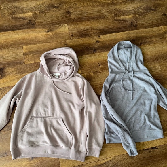 H&M Sweaters - SMALL hoodies brown and gray
